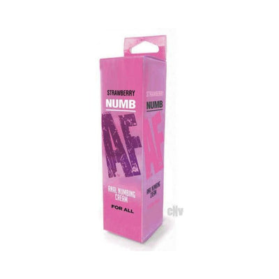 Numb Af Anal Desensitizer Strawberry 1.5 Oz. - SexToy.com