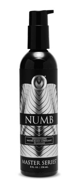 Numb Desensitizing Water Based Lubricant 3.5 Percent Lidocaine 8oz | SexToy.com
