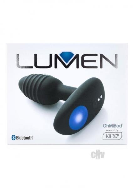 Ohmibod Lumen Led Pleasure Plug - Black | SexToy.com