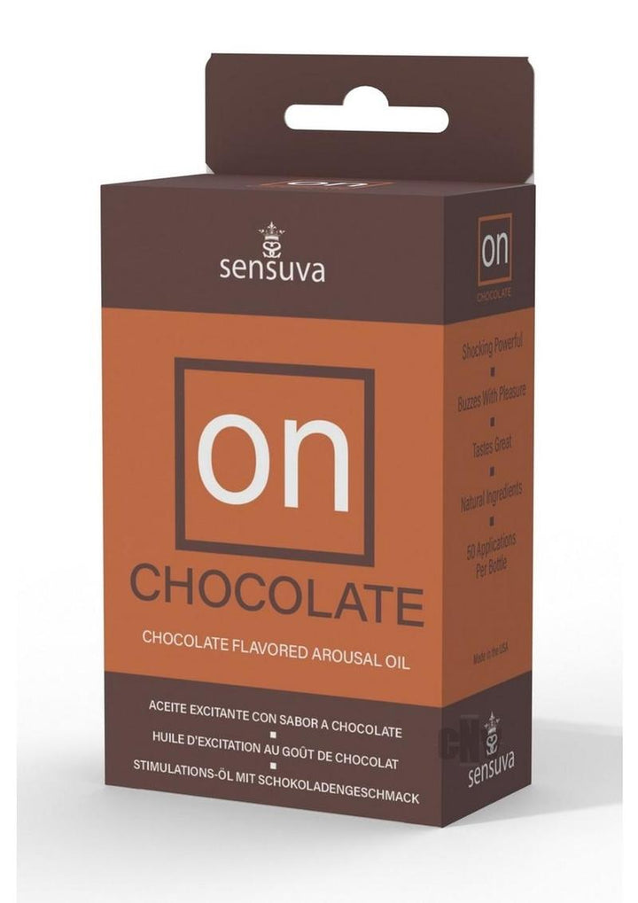 On Arousal Oil Chocolate 5ml Md Box - SexToy.com