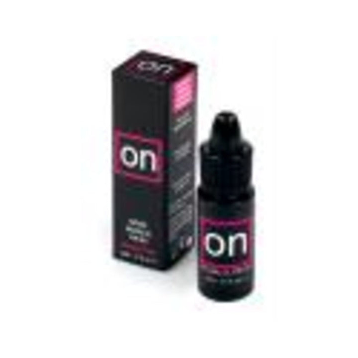 On Arousal Oil Original 5ml bottle with black and pink branded packaging box on white background