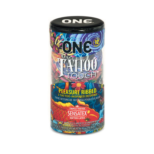 One Tattoo Touch Condom 12 Pack | SexToy.com