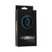 Black packaging box of OptiMALE C-Ring 35mm silicone men's wellness product with blue ring graphic.