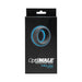 OptiMALE 35mm thick silicone C-ring in slate color packaged in black box for men's sexual health and wellness.