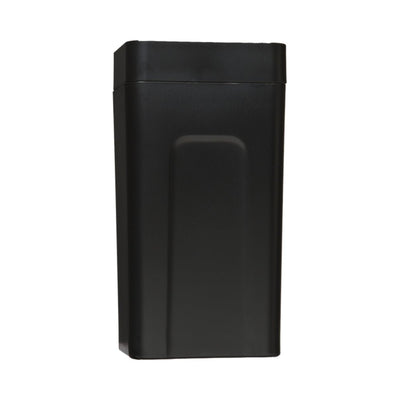 Sleek black rectangular storage case for the Optimale Reversible Stroker Link Frost.