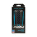 OptiMALE black silicone stroker with beaded texture in retail packaging highlighting soft, lifelike TRUSKYN material.