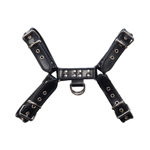 O.t.h Leather Harness - Black Size Extra Large | SexToy.com
