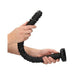 Ouch! Ass Textured Snake Dildo 21 In. Black | SexToy.com