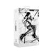 Black and white packaging of Ouch! Bed Bindings Restraint Kit featuring a woman in lingerie restrained on a bed with adjustable straps.