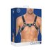 Ouch Chest Bulldog Harness - L/xl - Blue | SexToy.com