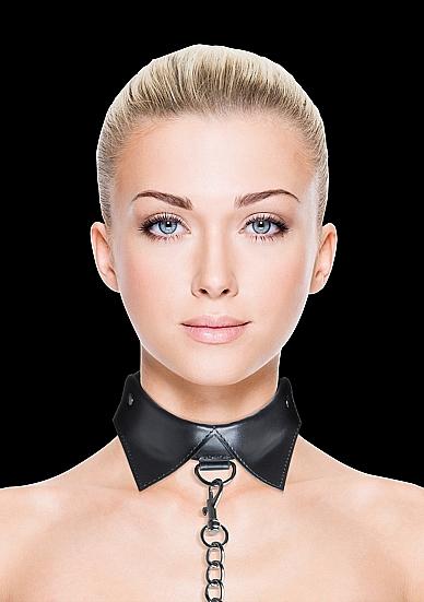 Ouch Exclusive Collar & Leash Black | SexToy.com