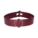 Wide burgundy waist belt with gold-tone circular metal accents and adjustable straps