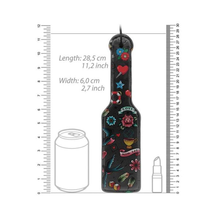 Ouch! Old School Tattoo Printed Paddle | SexToy.com
