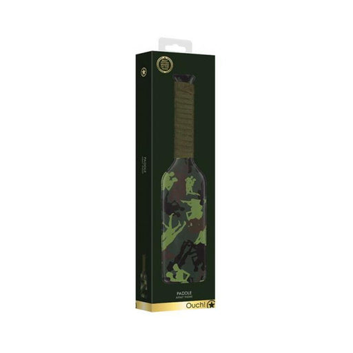 Ouch Paddle - Army Theme - Green | SexToy.com