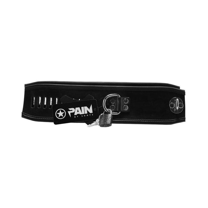 Ouch! Pain - Saddle Leather Asylum Ankle-cuff With Padlock | SexToy.com