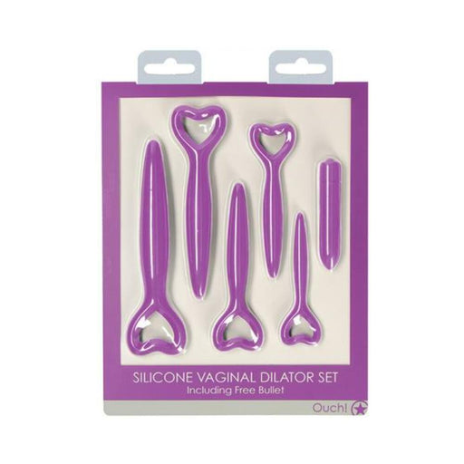 Ouch Silicone Vaginal Dilator Set - Purple | SexToy.com
