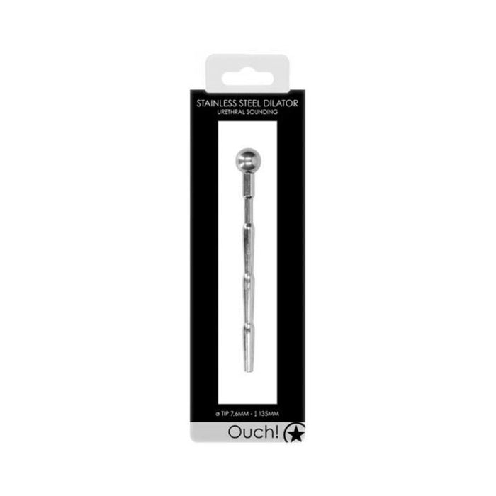 Ouch! Urethral Sounding - Metal Dilator - 7 Mm | SexToy.com