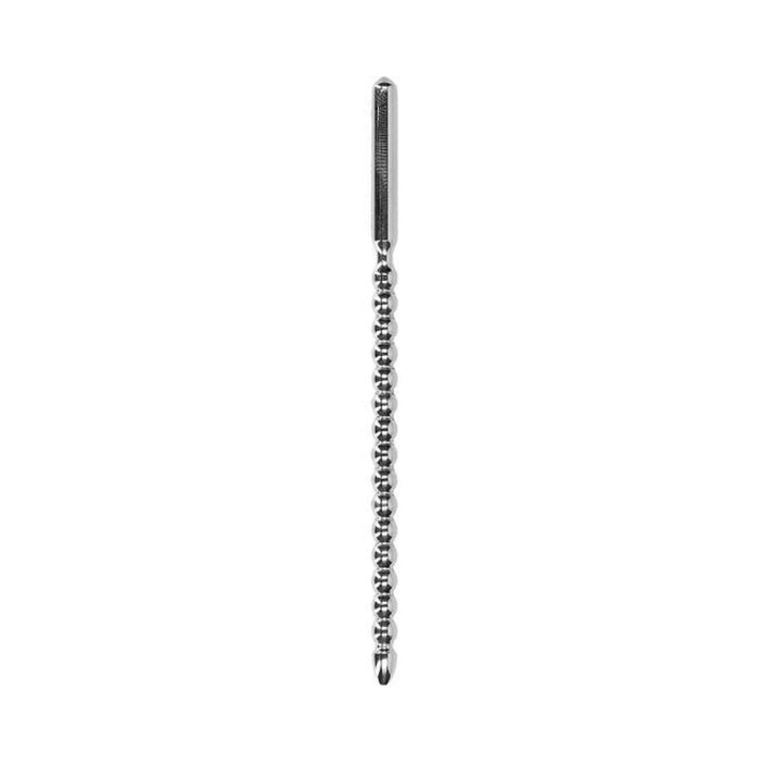 Ouch! Urethral Sounding - Metal Stick - Beaded - 4 Mm | SexToy.com
