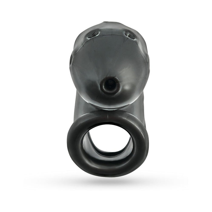 Oxballs Airlock Air-lite Vented Chastity Steel - SexToy.com
