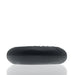 Black silicone cockring with a smooth, rounded design and a matte finish, shown on a white background.