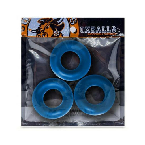 Oxballs Fat Willy 3-pack Jumbo Cockrings Flextpr Space Blue | SexToy.com