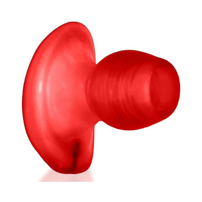 Oxballs Glowhole-2 Hollow Buttplug With Led Insert Large Red Morph - SexToy.com