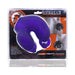 Purple Oxballs Meatlocker full cover chastity device in retail packaging with product information and usage images.