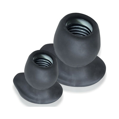 Oxballs Morphhole-1 Gaper Plug Small Black Ice - SexToy.com