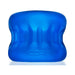 Blue Oxballs Ultracore Core ballstretcher with textured grip and embossed logo on smooth silicone surface.
