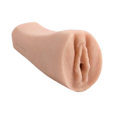 Beige Palm Pal UR3 realistic textured sleeve designed for discreet personal pleasure.