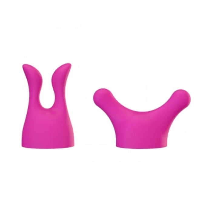 Palm Power Massager Heads Body 2 Pack Pink | SexToy.com