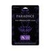 Paradice The Original Love Game packaging with purple decorative design and dice icons showing position and location.