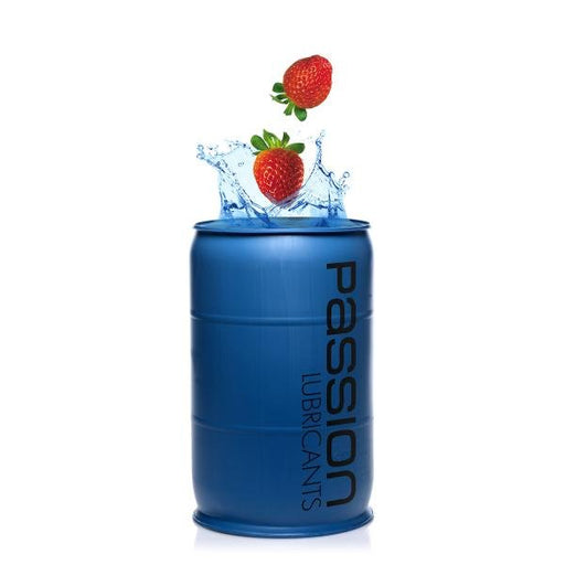 Passion Strawberry Flavored Lubricant - 55 Gallon Drum | SexToy.com