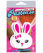 Packaging of Pastease Bunny White Pasties featuring cute white bunny design with pink accents and bow on a vibrant pink background.