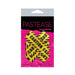 Pastease Crossed Caution Tape Nipple Pasties | SexToy.com