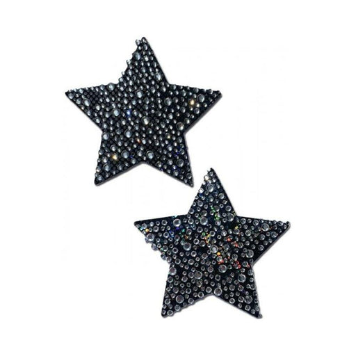 Pastease Crystal Black Stars - SexToy.com