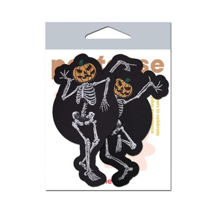 Pastease Dancing Skeletons W/ Pumpkin Heads - SexToy.com