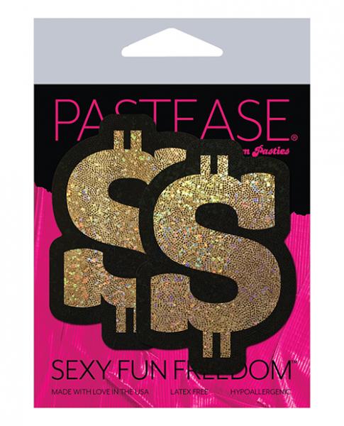 Pastease Glitter Dollar Sign - Gold O/s | SexToy.com