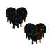 Pastease Melty Heart Disco Ball Black - SexToy.com