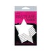 Pastease Refill Star Double Stick Shapes - Pack Of 3 O/s - SexToy.com