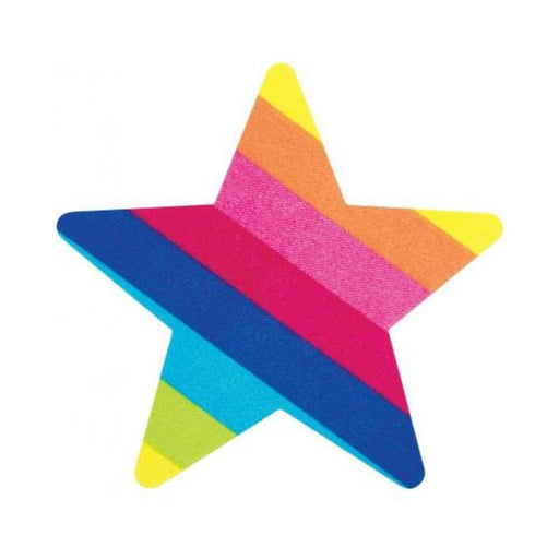 Pasties Rainbow Starz Star Shaped 2 Pairs - SexToy.com