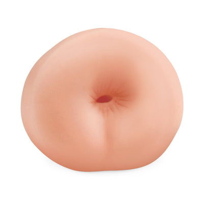 Compact flesh-toned realistic textured adult toy designed for intimate pleasure with discreet appearance.