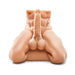 Lifelike male torso adult toy in flesh tone with defined abs and realistic details, designed for intimate use.