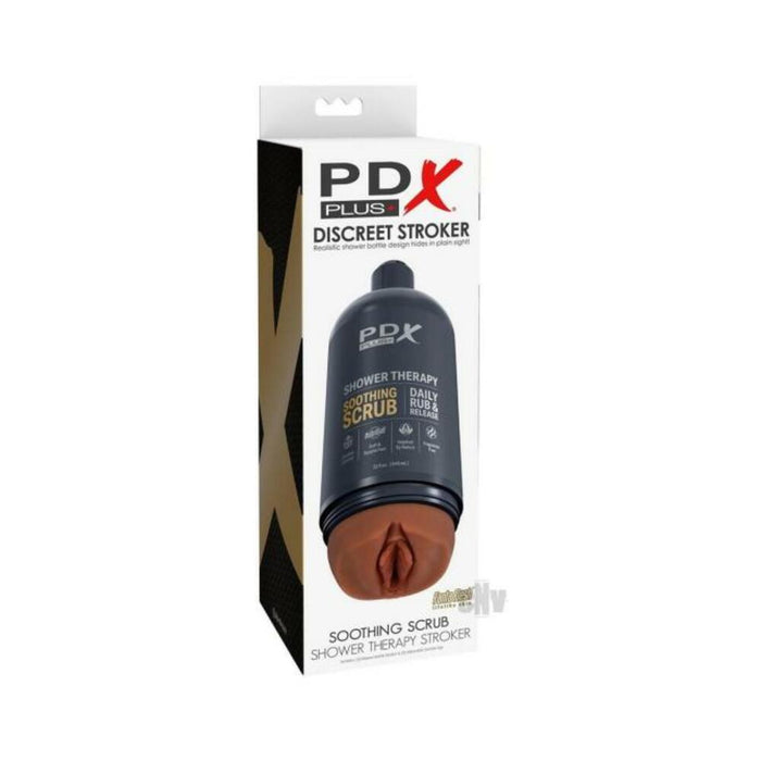 Pdx Plus Shower Therapy Soothing Scrub Brown - SexToy.com
