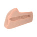 Cross-section view of the PDX Plus XTC Stroker Light showing textured internal tunnel design in soft flesh tone material.