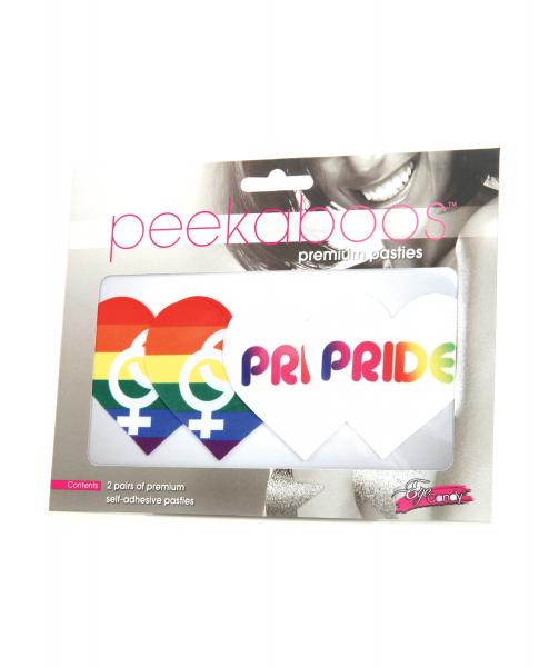 Peekaboos Pride Hearts - Pack Of 2 | SexToy.com