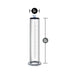 Performance - 12in X 2in Penis Pump Cylinder - Clear - SexToy.com
