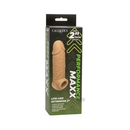 Performance Maxx Life-like Extension 7in Ivory - SexToy.com