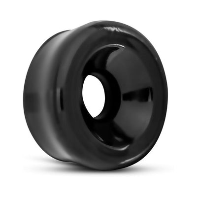Black universal replacement TPE pump sleeve with smooth, flexible design for enhanced comfort and suction.