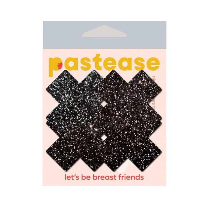 Petites Plus X :small Sparkle Black Plus Nipple Pasties - SexToy.com